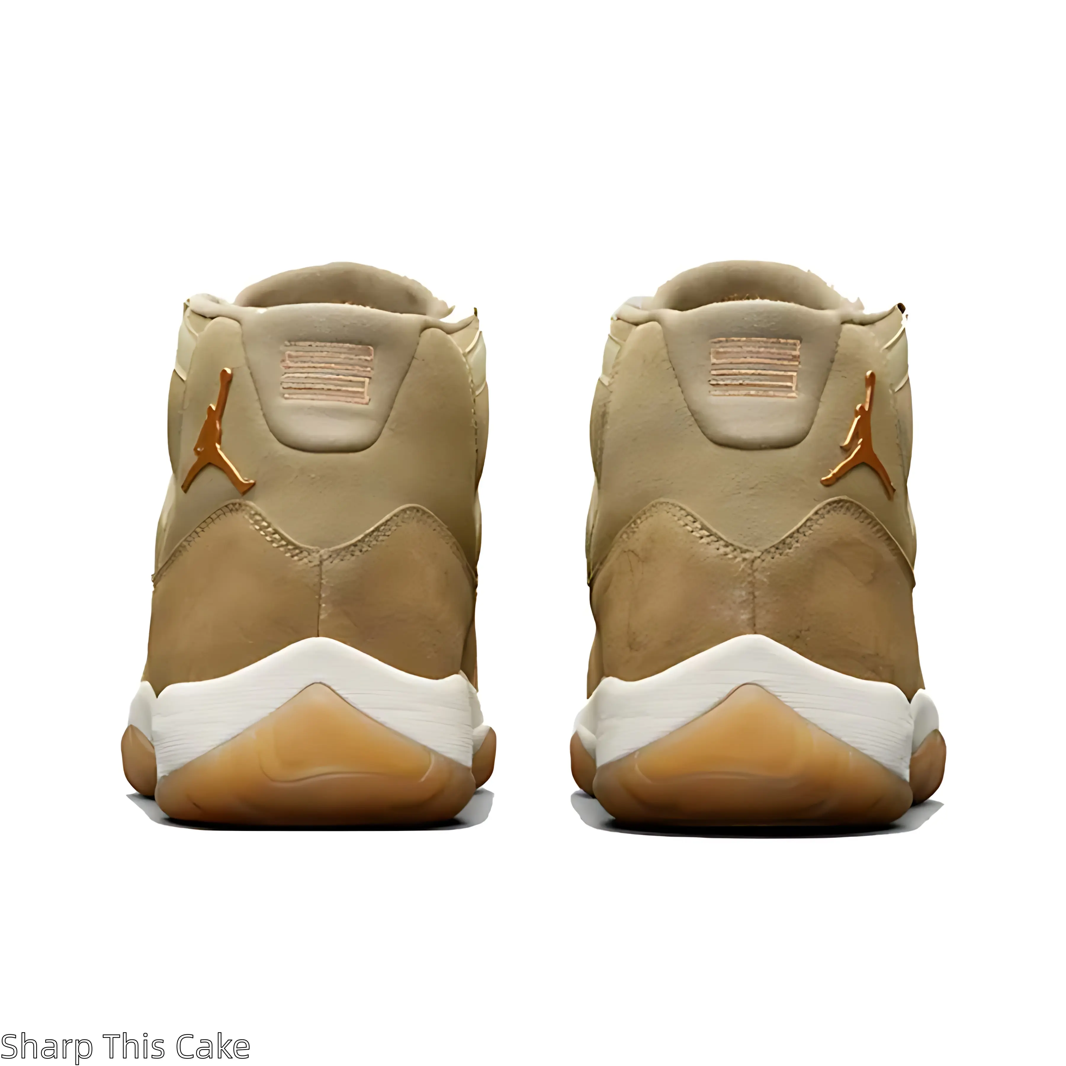 Brand New Sealed Merchandise Complete With Original Shoe Box | Unisex Wheat Suede Leather Retro Basketball Shoes With Gum Outsole, Timeless High Top Footwear For Men Women Daily Casual Matching & Household Sneaker Display Cabinet
