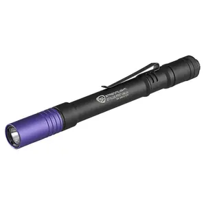 Streamlight Handheld Flashlight, LED, 2.5 hr Max Run Time, IPX41 Light Modes, Aluminum, Black 66149