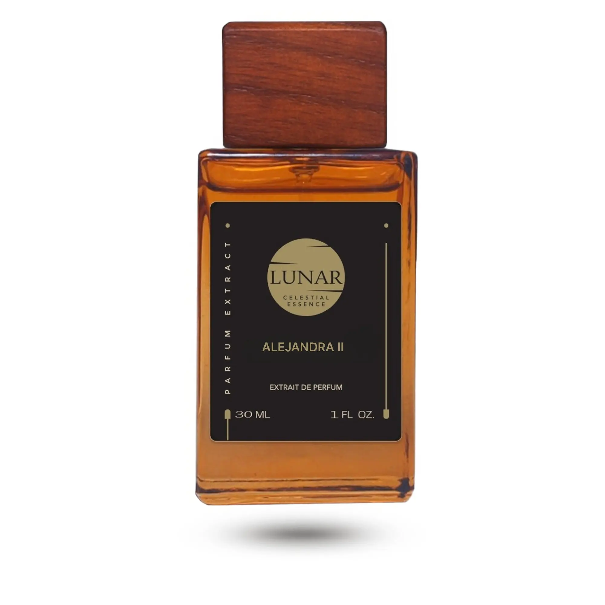 LunarCo ALEJANDRA II top notes Woody, amber, Powdery warm, Spicy oud, for Unisex Extrait de Parfum Spary, 1.8 Ounce