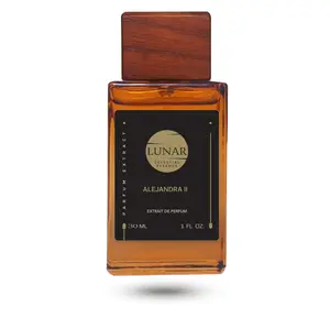 LunarCo ALEJANDRA II top notes Woody, amber, Powdery warm, Spicy oud, for Unisex Extrait de Parfum Spary, 1.8 Ounce