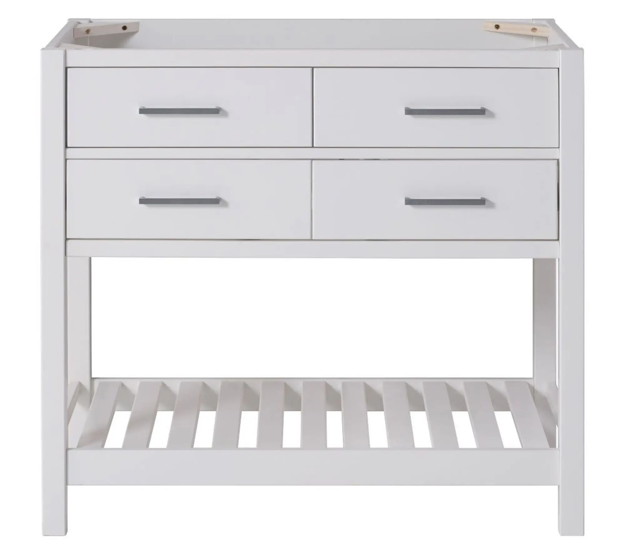 Alaterre Furniture Harrison 36" Vanity CabinetOnly 2 Drawers