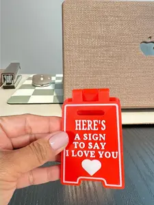 Valentine's Day Mini Desktop Love Sign  Office Stationery Supplies