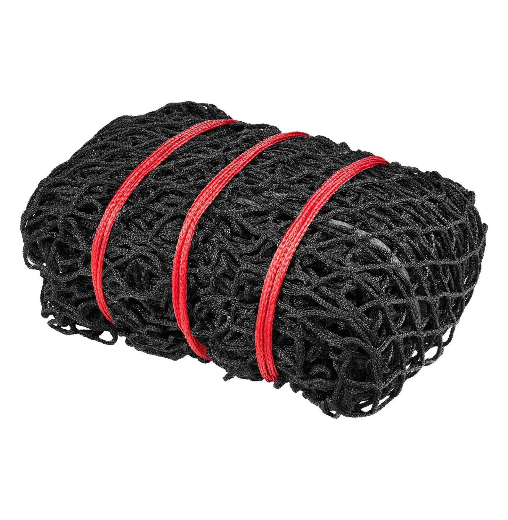 Round Bale Hay Net for Horses, 5.91ft, 1.5" Holes - Slow Feed, Knotless PE Net with Zip Ties, Shuttle & Bag Default