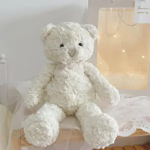 Teddy Bear Plush, Kids Toys, 16.5-Inch Cream Teddy Bear Soothing & Companionable Stuffed Animal, Perfect Plush Toy Gift for Girls Kids Baby Toddlers (Baby Shower/Birthday)