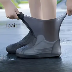 Waterproof Shoe Cover, 1 Pair Thickened Shoe Cover, Outdoor Camping & Travel Essential, Sports & Outdoor Accessories, Outdoor Supplies