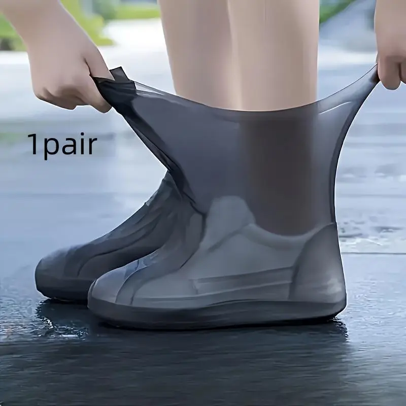 Waterproof Shoe Cover, 1 Pair Thickened Shoe Cover, Outdoor Camping & Travel Essential, Sports & Outdoor Accessories, Outdoor Supplies
