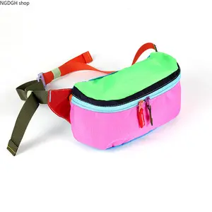 Dopamine-colored Unisex Crossbody/chest Bag for Outdoor Travel and Walking. Available in Mixed Color Schemes, It Can Be Worn Crossbody, as a Waist Bag, Chest Bag, or Handheld. Offers Multiple Carrying Options. Suitable for Travel, Outdoor Activities