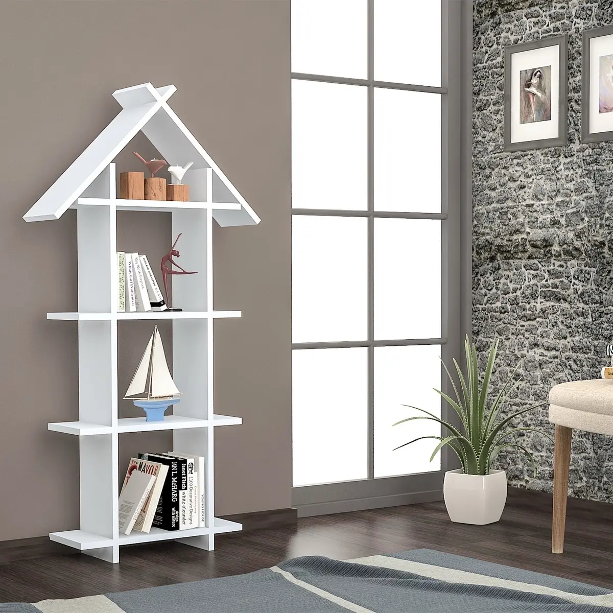 House bookcase