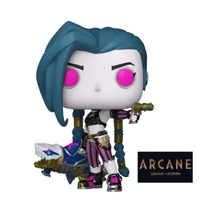 Arcane League of Legends Jinx Funko Pop! Vinyl Figure #1602 Arcane League of Legends Jinx Funko Pop! Vinyl Figure #1602