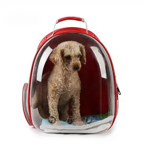 Space Capsule Pet Carrier Backpack, Animal Carrier , Full-View Transparent Bubble & Breathable Mesh, Lightweight Airline-Approved for Cats and Small Dogs, Trendy Outdoor Adventure Gear