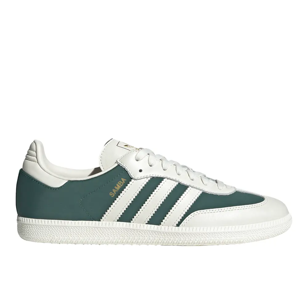 adidas Mens Samba Og Lace Up Sneakers Shoes Casual - Green