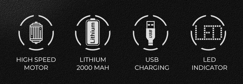 VGR 307 Foil Shaver for Men, Electric Razor with 9000RPM Motor, Professional Shavers with Double Titanium Coated Flexing Foils, Metal Body, Mens Shaver for Face & Bald Head VGR 307 Foil Shaver for Men, Electric Razor with 9000RPM Motor, Professional Shavers with Double Titanium Coated Flexing Foils, Metal Body, Mens Shaver for Face & Bald Head