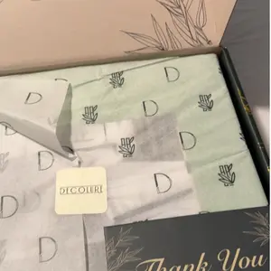 DECOLURE Bamboo Sheets 6pc Set 100% Viscose Ultra-Soft 17” Deep Pocket Double Stitching OEKO-Tex Certified Cooling Bedding for Hot Sleepers