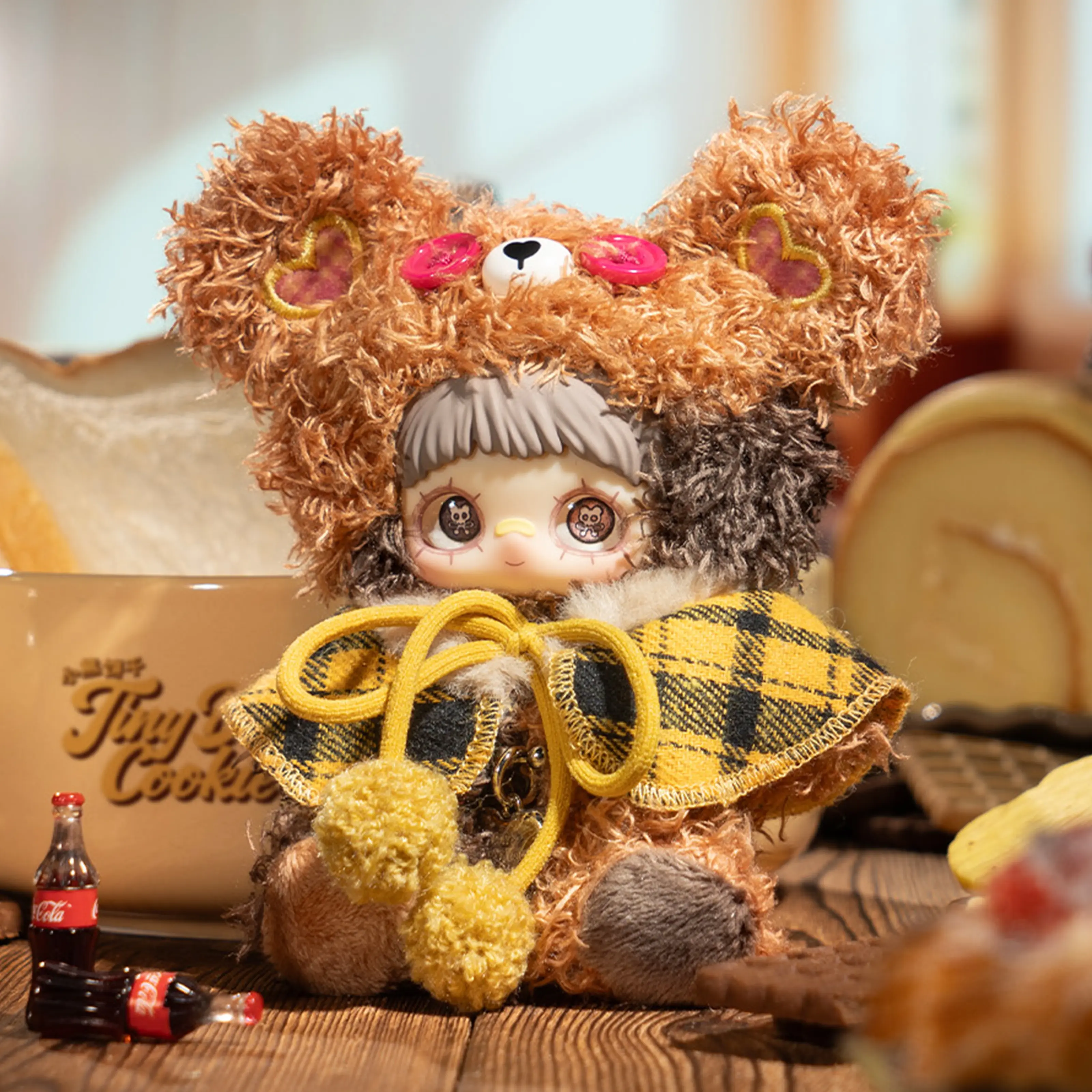 新品 BOX maymei Tiny Bear Cookie カートン MayMei Tiny Bear Cookie Series Plush Blind Box