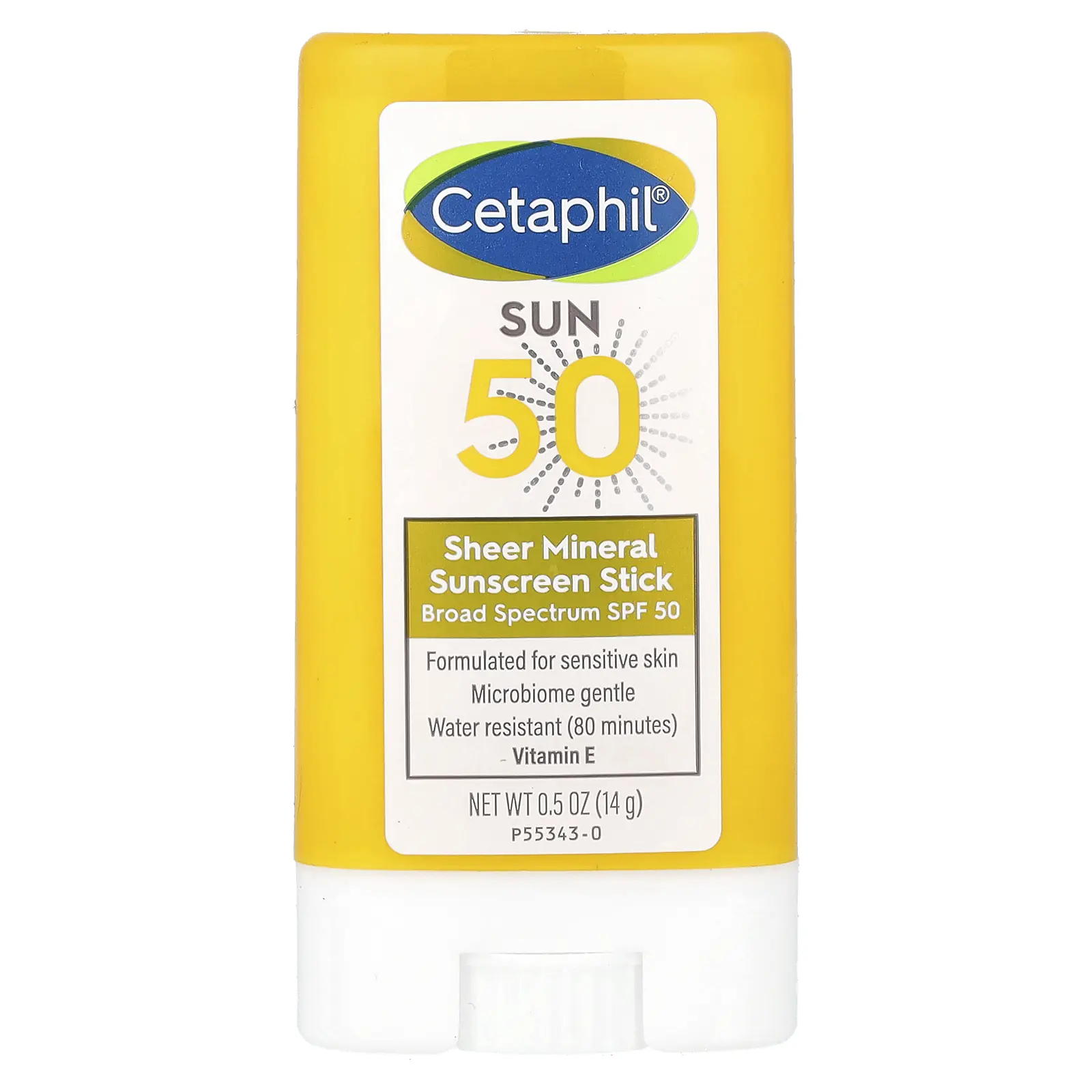Cetaphil Sheer Mineral Sunscreen Stick, SPF 50, 0.5 oz (14 g) | HSA/FSA Eligible Cetaphil Sheer Mineral Sunscreen Stick, SPF 50, 0.5 oz (14 g) | HSA/FSA Eligible