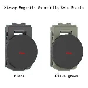 Strong Magnetic Waist Clip Belt Buckle，Waistband Buckle, Durable Plastic Material Magnetic Tool Holder for Organizing Screws, Nails, Hammers, Wrenches, Pliers, Drill Bits & More,DIY Enthusiast,Lightweight,Home Improve,Homeowner