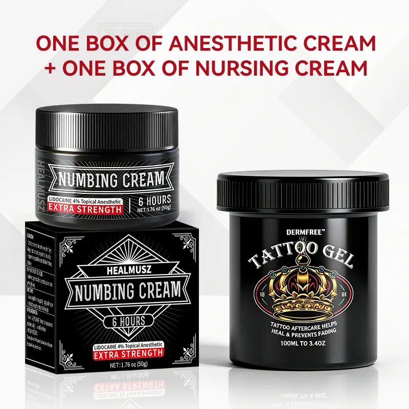 Buy one get one free: [Numbness Cream + Tattoo Tre