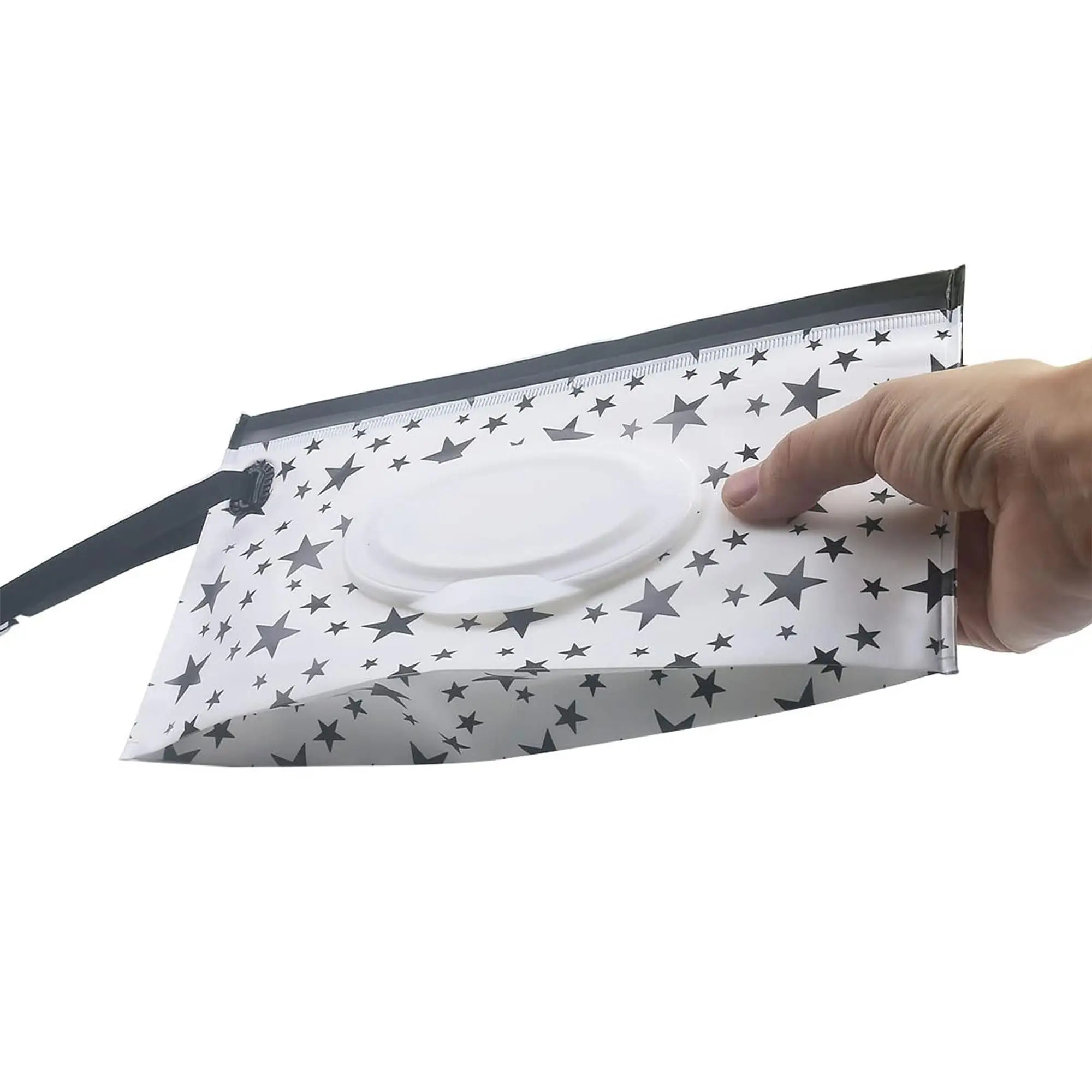 Reusable Travel Wipes Holder Pouch - 1pc Waterproof Wet Wipe Case Essential Summer Holiday Festival Accessory Unique Wedding Gift for Women Home Decoration & Kitchen Storage Bag