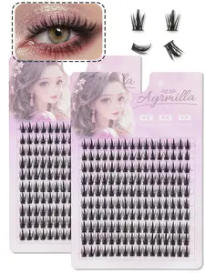 5–12 mm, 10-row segmented false eyelashes are suitable for weddings, parties, nightclubs, daily work meetings, and other occasions. They’re comfortable and feel natural to wear, suitable for beginners, and they can create a fairy-like curled-up makeup loo