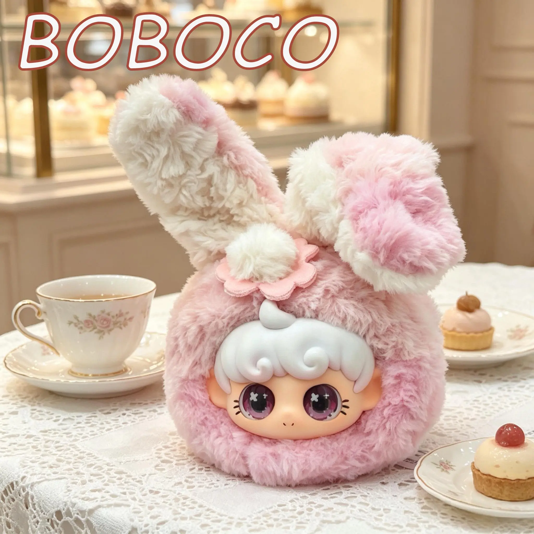 Plush Keychain Blind Box. Pocket Mini  Doll. Zippered coin purse.  UNA baby-Fantaty Afternoon Tea.  Random Surprise Blind Boxes