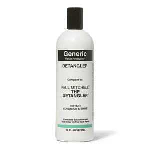 Generic Value Products Detangler, Smoothes and Softens, Detangles Instantly, Adds Instant Shine, Diminishes Static, 16 Oz