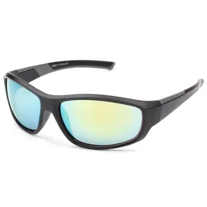 Polarized Fit Over Glasses Sunglasses for Men Women, Wrap Around Sunglasses UV400 for Driving Outdoor Activities Y3001-C2