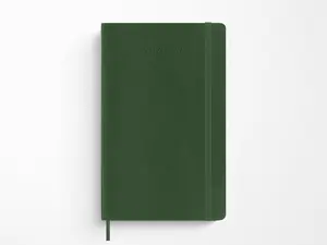 Moleskine 18 Month 2026-2027 Weekly Planner - Myrtle Green Soft Cover