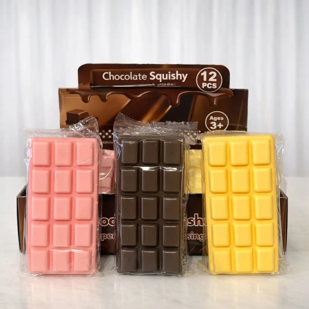 Chocolate Bar Slow Rise Foam Squishy
