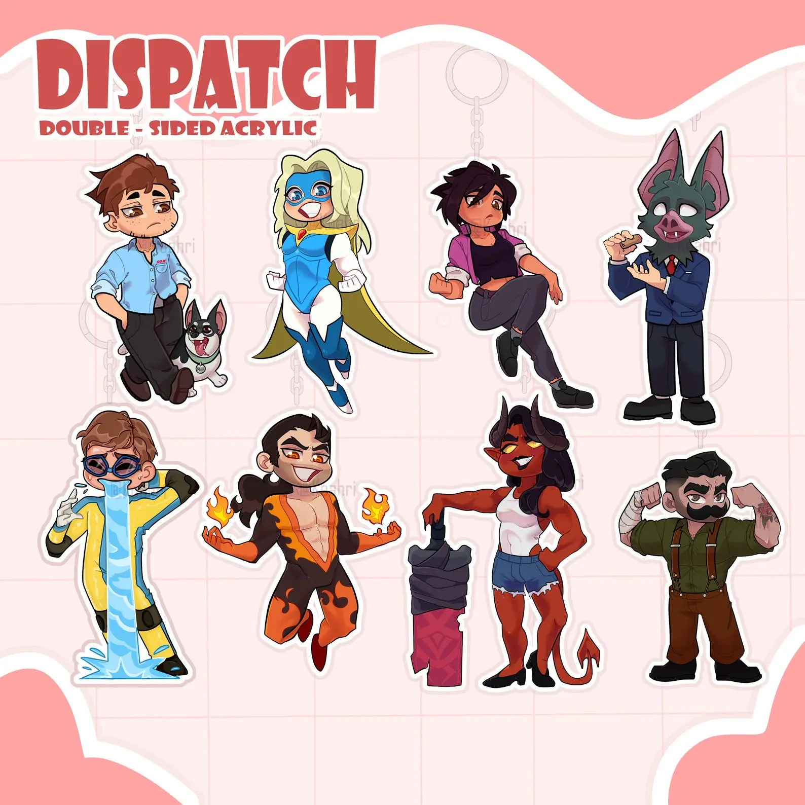 DISPATCH Keychains