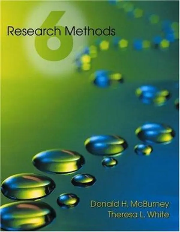USED-Research Methods (with InfoTrac) (Available Titles CengageNOW) by Donald H. McBurney (Hardcover)