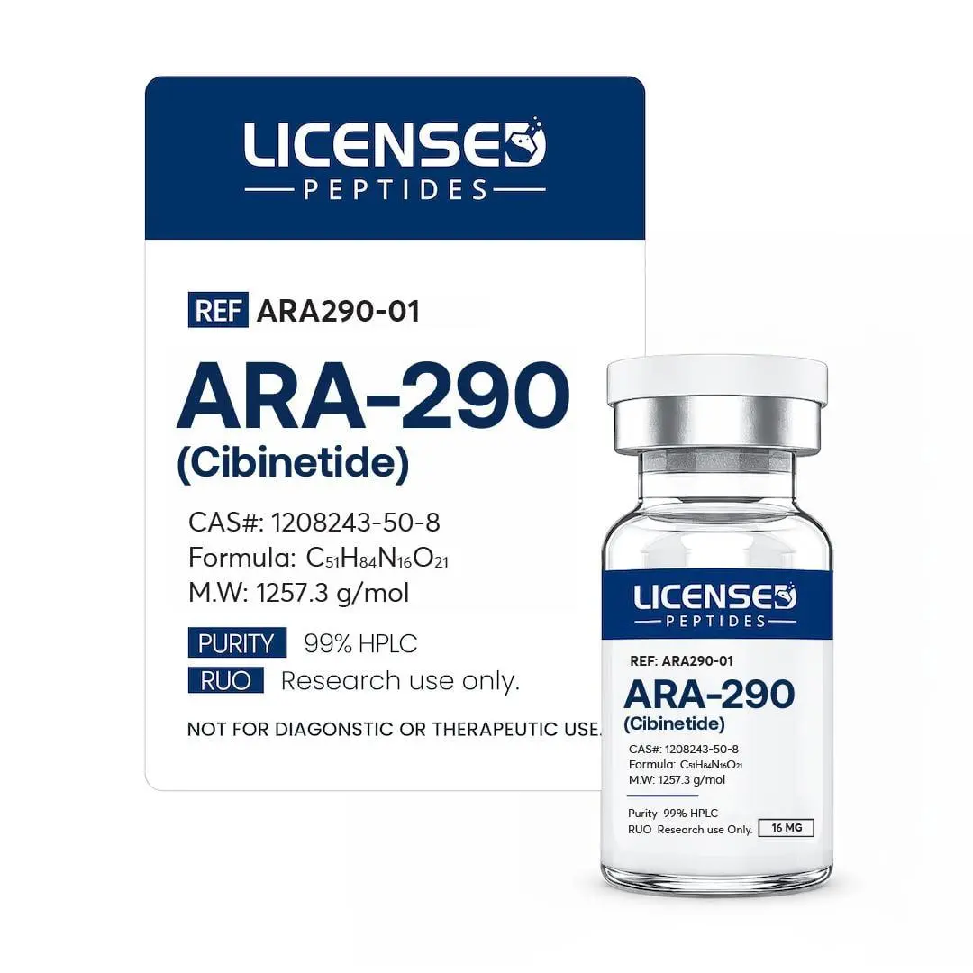 ARA - 290 Vial, 16mg - Laboratory-Grade Research Supply for Research & Laboratory Applications