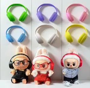 Hip Cool Headphones-Doll jewelry, headdress, real, wearable Colorful Durable