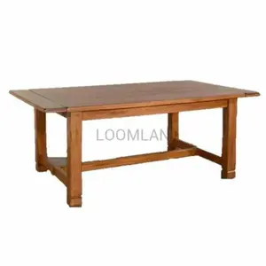 Solid Wood Black Extendable Dining Table 2 Leaves