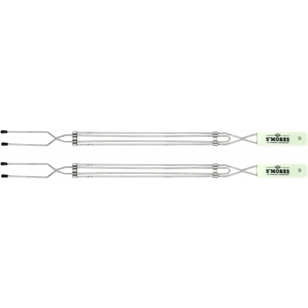 Charcoal Companion S'Mores Extendable Forks, Set of 2