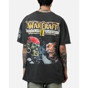 73Studio X World of Warcraft II: Tides Of Darkness T-Shirt Black Wash
