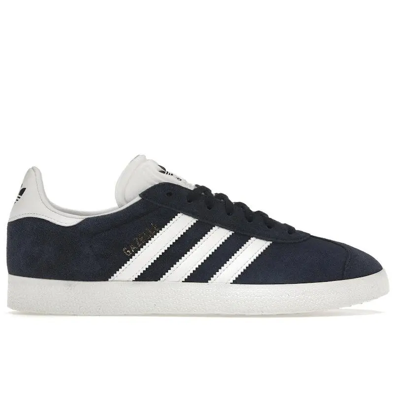 adidas gazelle silver green womens adidas Gazelle Shoes - Navy main image 0