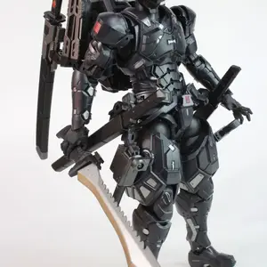 New G I Joe The Rise Of Cobra Dark Sky First Strike Snake Eyes Sc001 Action Figure Gk Movable Joint Doll Model Garage Kit Toys