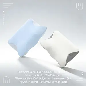 Adjustable Softness with 3 Interchangeable Pillow Inserts | Manually Adjustable for Customized Support | 3-Zone Ergonomic Memory Foam Pillow – Designed for Multi-Sleeping Positions, Comfortable Deep Sleep