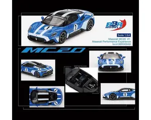 BBR Models 1:64 Maserati MC20 #1 Maserati Performance Experience – Blue – Limited Edition