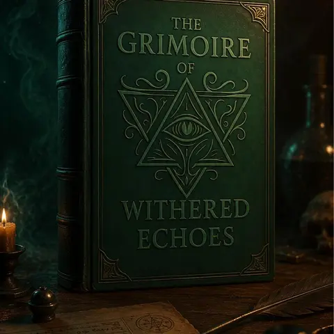 Grimoire Of Withered Echoes Book Hardcover Edition