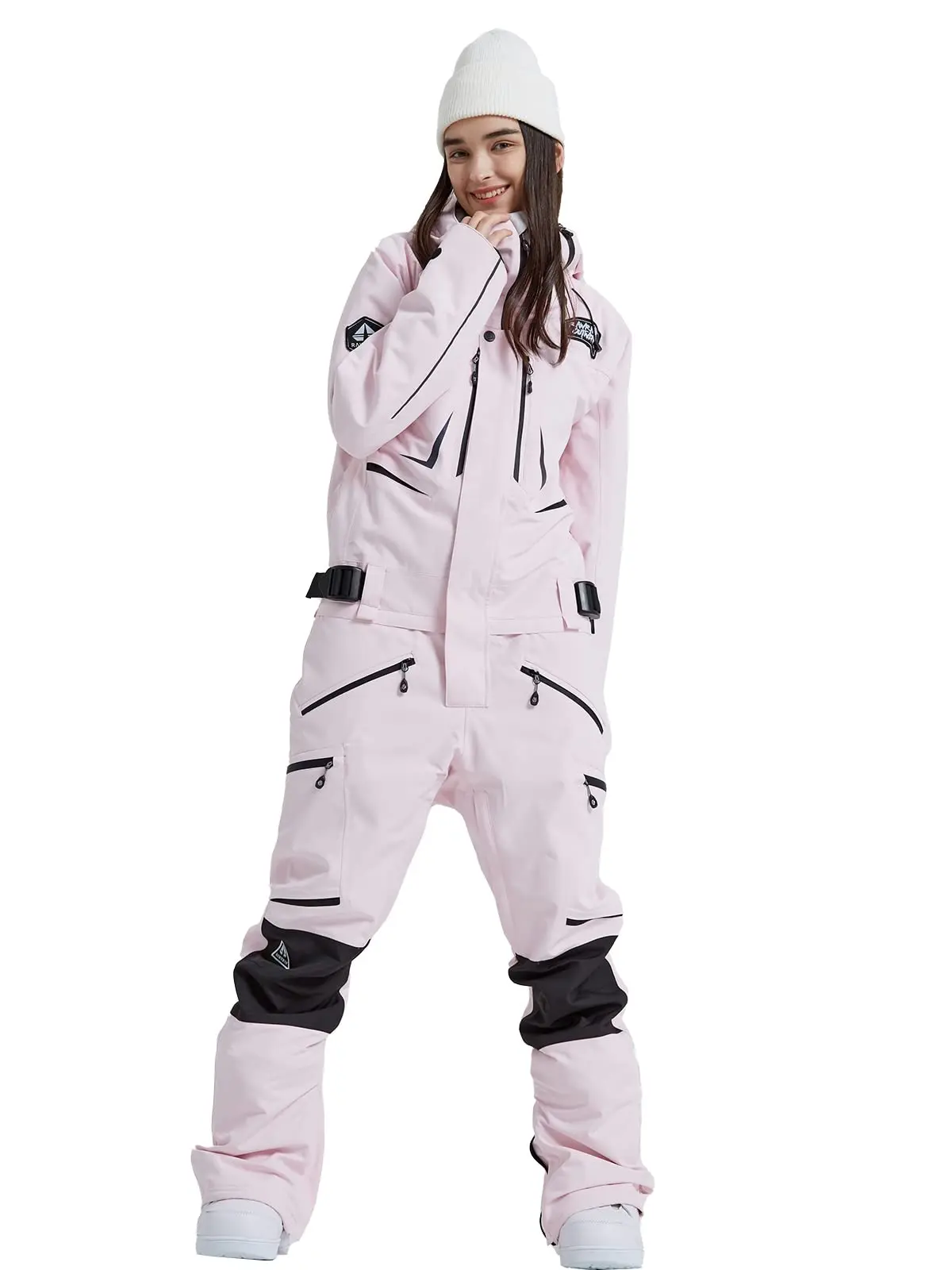 YEEFINE Women and Men's Ski Suits One Piece Jumpsuit Winter Outdoor Waterproof Warm Snowsuits