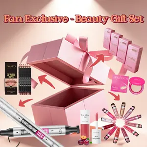 Tiktok Fan Exclusive Beauty Gift Box, Random 3-Piece Makeup & Skincare Set, Includes Eyeshadow, Lipstick, Mascara, Limited Time Offer