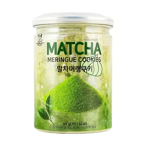 T&M COMPANY Handmade Korean Matcha Protein Cookies 40g - Healthy Snack, Low Carb, Keto Friendly, Delicious Treat
