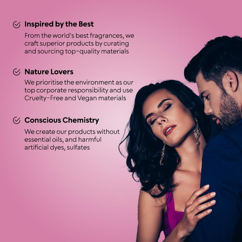 Bellavita Luxury CEO Man & Date Women Valentine Gift Set | Classic Perfume Duo 50ml Each | Power & Romance Combo | Couple Gift | Vegan & Cruelty-Free