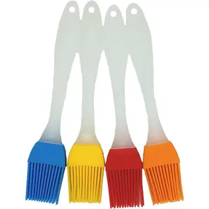 Basting Brush, Basting Brushes Grill Kitchen  Pastry Cooking Brushs & BBQ Basting Brush, Varying Bright Color -  Kitchen Gadget (Oil Brush 4 Pack)