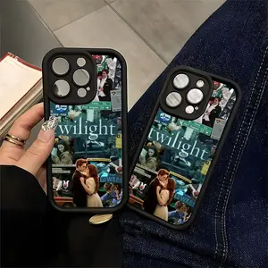 Twilight Movie Fan Phone Case Compatible with iPhone 11/12/13/14/15/16 (Pro Max/Plus) Edward Bella Wedding Vampire Apple Quote Design