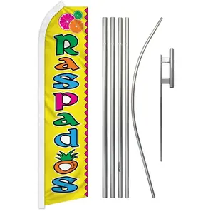 Raspados Super Flag & Pole Kit