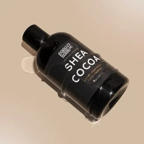 Shea Cocoa | African Black Soap Liquid Facial Cleanser | Fragrance Free |