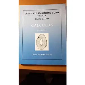 USED-Complete Solutions Guide Volume 1 Calculus by Bruce H. Edwards (Paperback)