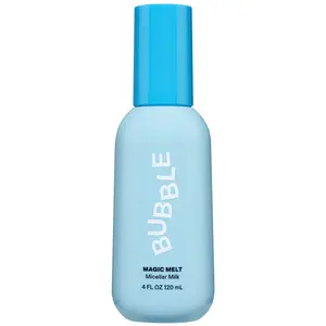Bubble Skincare Magic Melt Micellar Milk – Gentle Makeup Remover & Cleanser, 4 fl oz (120 ml), Hydrating Micellar Formula for All Skin Types!